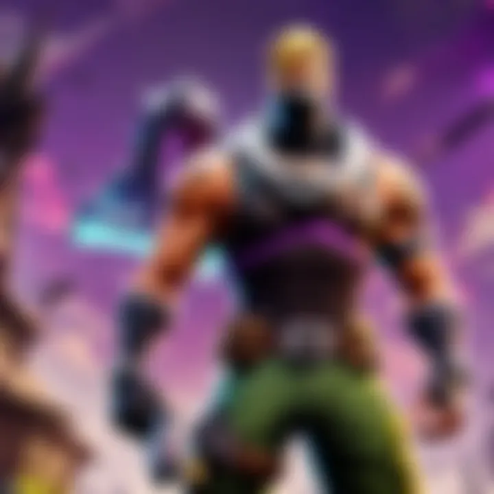 Performance metrics display for Fortnite on an iOS device