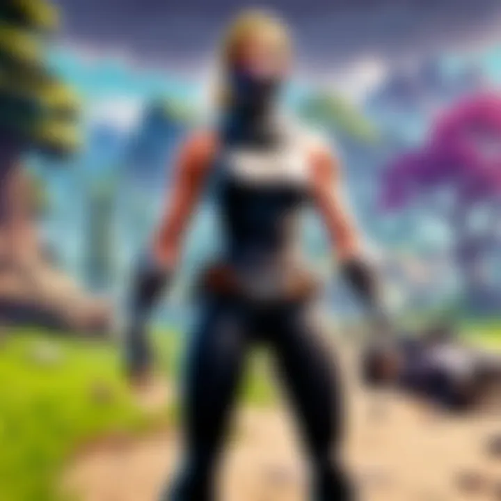 Screenshot of Fortnite game settings on iOS