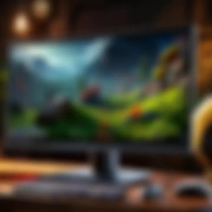 HDR Monitor Featuring Adaptive Sync Technology