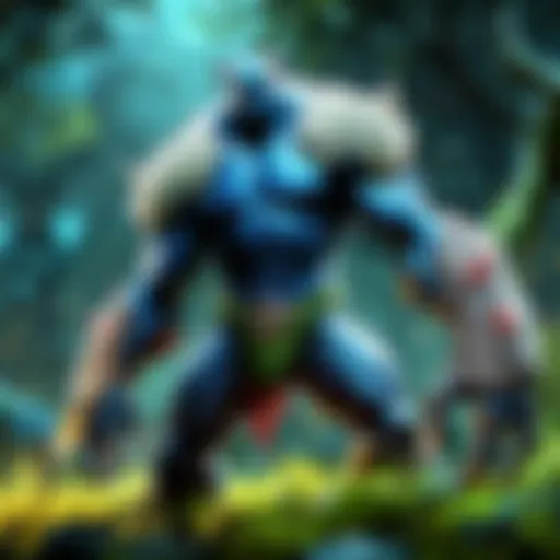 Visual representation of network optimization for Dota