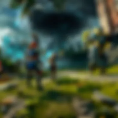 Visual representation of network latency effects on gameplay