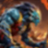 Visual representation of packet loss effects in online gaming