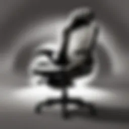 Aeron gaming chair showcasing ergonomic design