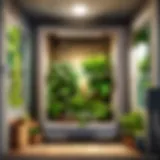 Overview of the Agardenpatch Grow Box in a home setting