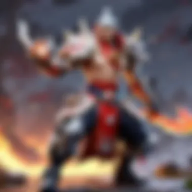 An illustration of Hu Tao in a team composition, emphasizing her synergy with other characters.