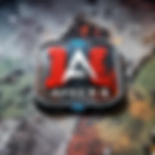 Mobile Phone with Apex Legends Logo