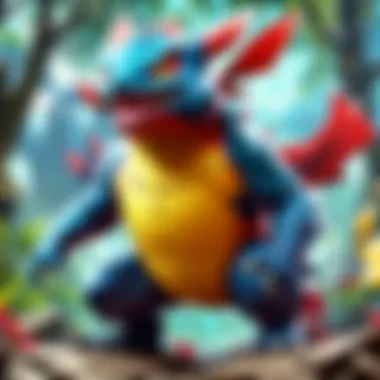 An expert appraising the condition of a special Pokémon card using magnifying tools