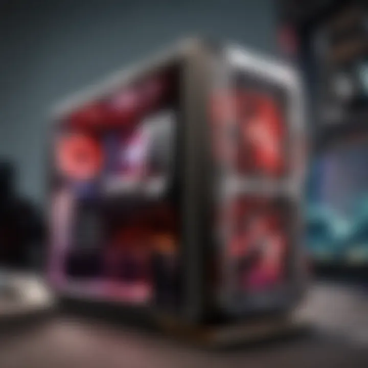 Building a Gaming PC from Scratch An individual assembling a gaming PC with various components laid out.