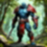 Visual representation of balanced input strategies in Dota