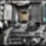 Overview of a premium ATX motherboard