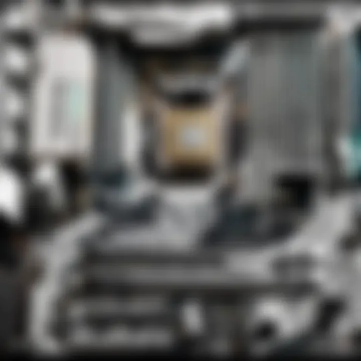 Overview of a premium ATX motherboard