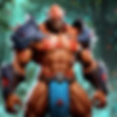 Captivating Dota gameplay capture