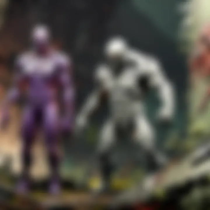 A vibrant community of players strategizing and sharing resources in a survival game.