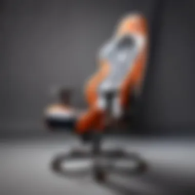 Close-up of Birdrock Gaming Chair's high-quality materials and stitching