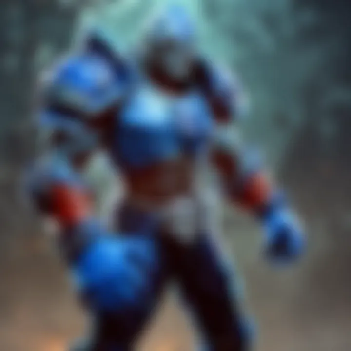 Enhancing Dota Gameplay with Blue Grip Boost Gloves - Competitive Advantage