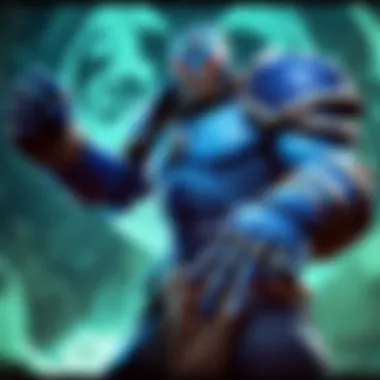 Enhancing Dota Gameplay with Blue Grip Boost Gloves - Control