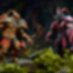 Showcasing a high-end dual PC gaming setup with optimal ventilation.