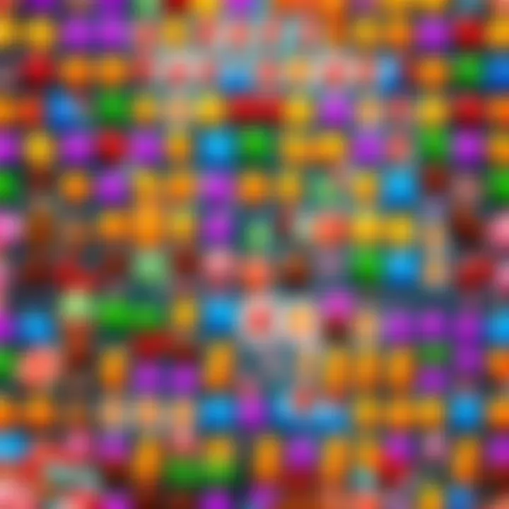 Delicious Candy Crush Game Elements Delicious Candy Crush Game Elements