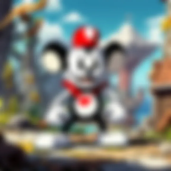 Challenging Platforming Level in Cuphead for Nintendo Switch Challenging Platforming Level in Cuphead for Nintendo Switch