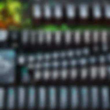 Comparison between membrane and mechanical keyboard switches