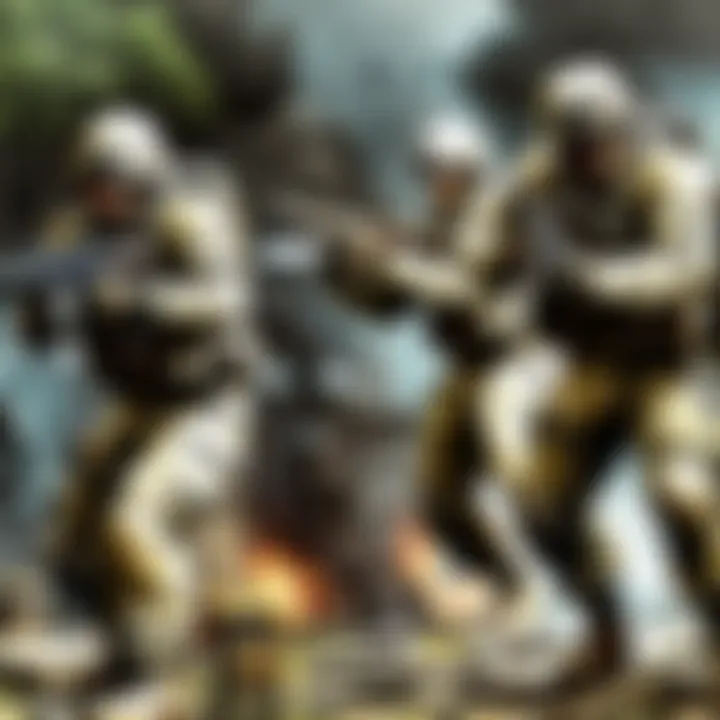 Teamwork Dynamics in Call of Duty 3