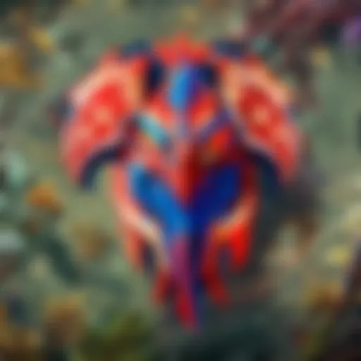 Colorful LOL Iron-On Patches in a Whimsical Array