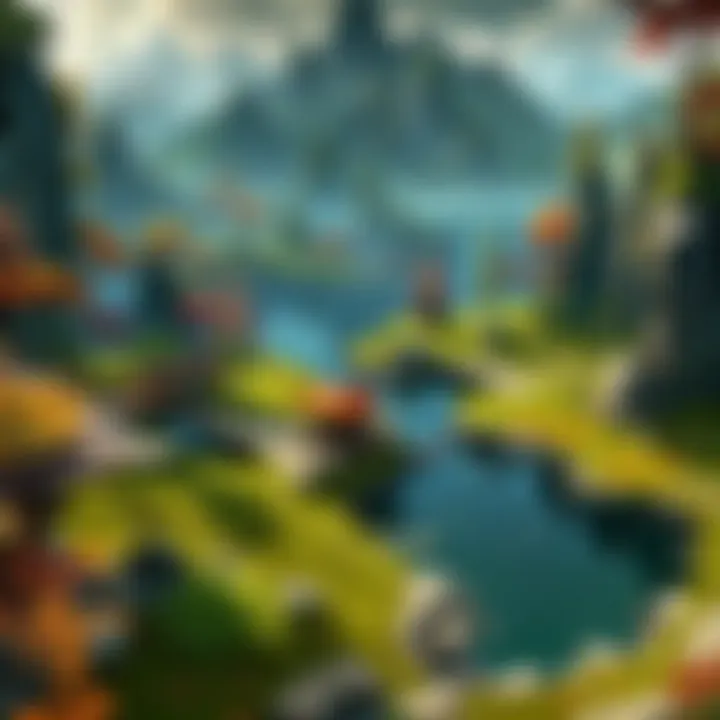 Competitive gaming environment with low ping