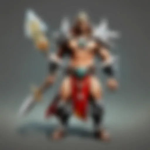 Diverse Godly Items in Dota An assortment of godly items in the Dota universe