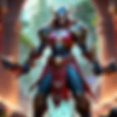 A captivating view of the new Magic Arena battlefield