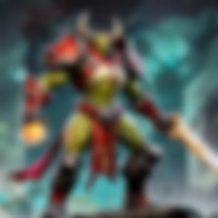 Illustration of new gameplay mechanics in action