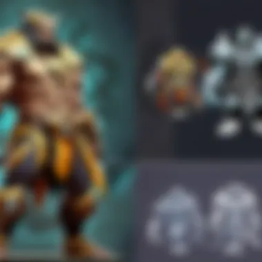 An array of magical artifacts representing different types of magic boosters in Dota