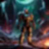 Cosmic Realm Fantasy Illustration