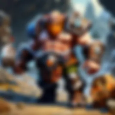 A dwarf miner extracting precious resources in World of Warcraft