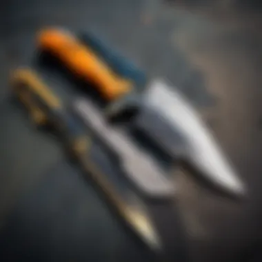 CSGO knife displayed on a sleek black background