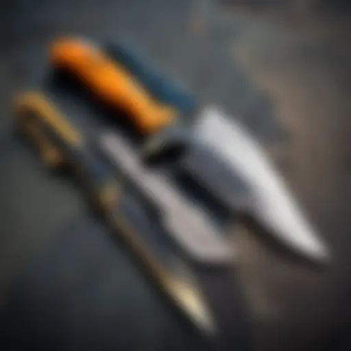 CSGO knife displayed on a sleek black background