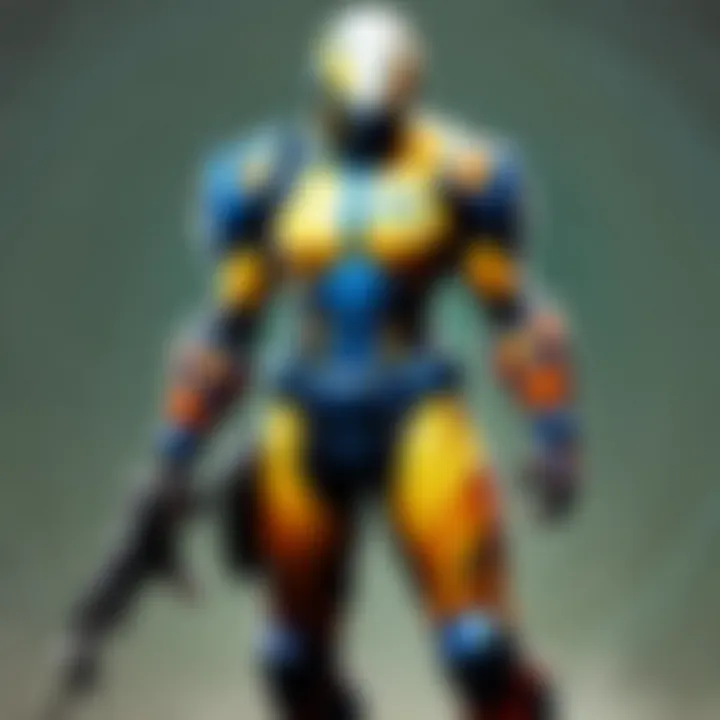 CS:GO skin color palette selection