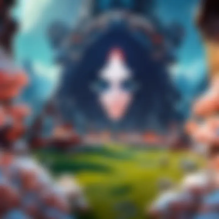 Artistic depiction of a futuristic game environment showcasing intricate details.