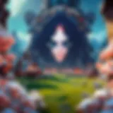 Intricate Futuristic Game Environment Artistic depiction of a futuristic game environment showcasing intricate details.