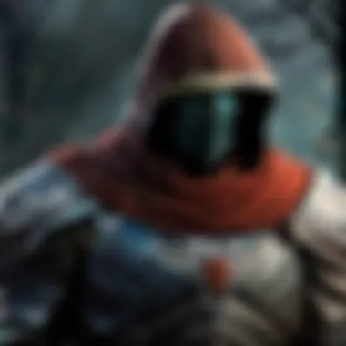 Mysterious Hood in Dark Shadows