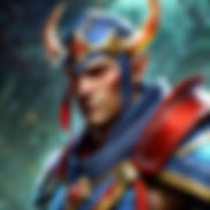 Dazzling Dota Hero Portraits