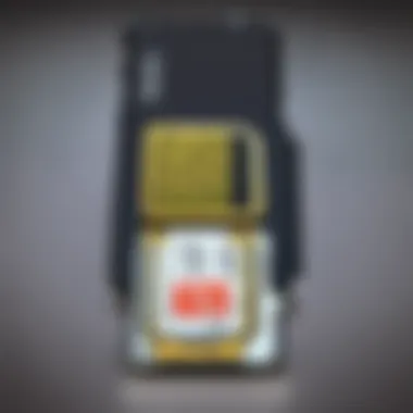 Device with SIM card slot