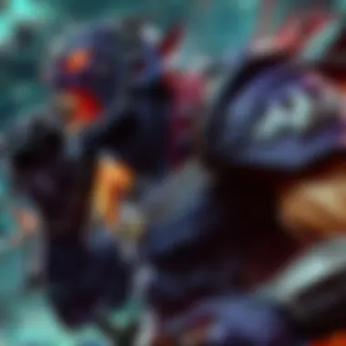 Dota gameplay captured from a Twitch stream