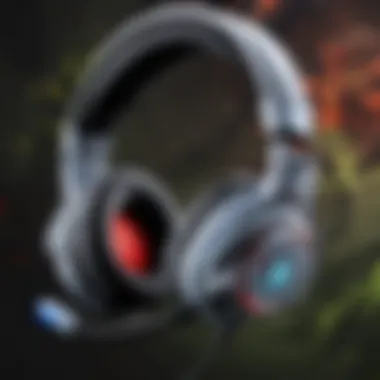 Sleek and ergonomic gaming headset