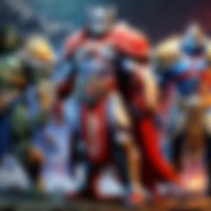 A kingly figure symbolizing leadership within the Dota community