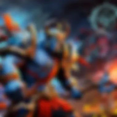 Dota gameplay on a low-end machine