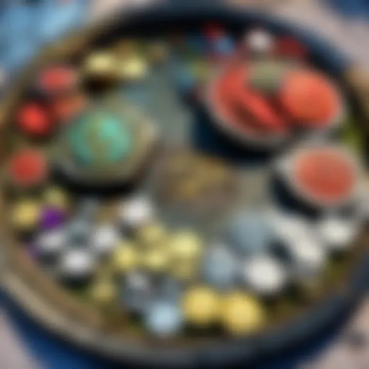 Graphical analysis of market trends in the Dota ecosystem