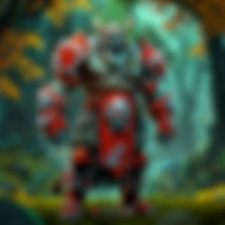 A vibrant Dota community event featuring players and fans