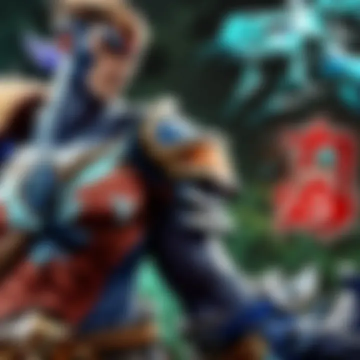 Dota hero selection screen showcasing a variety of heroes