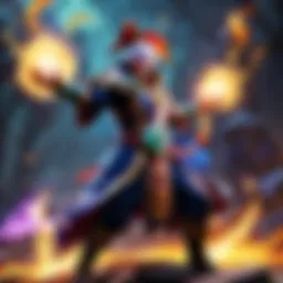 Mystical Mage unleashing powerful spells