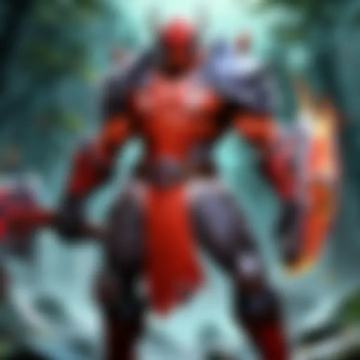 Chart showcasing effective hero builds for maximizing DPS